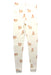 A White Leggings from Le Petit Society in size 8Y for girl. (Back View)
