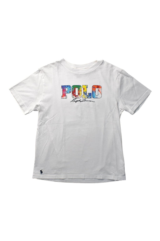 A Multicolour Short Sleeve T Shirts from Polo Ralph Lauren in size 10Y for boy. (Front View)