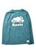 A Teal Long Sleeve T Shirts from Roots in size 9Y for boy. (Front View)