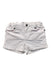 A White Shorts from Chateau de Sable in size 4T for girl. (Front View)