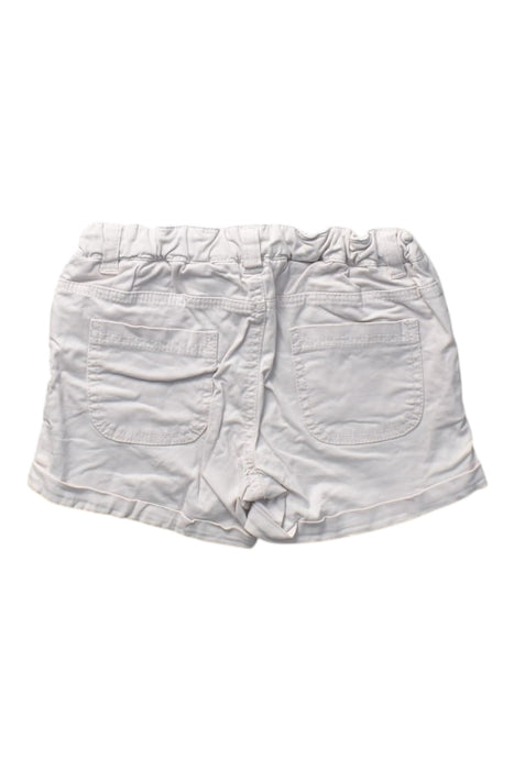 A White Shorts from Chateau de Sable in size 4T for girl. (Back View)