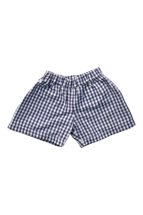 A Blue Shorts from The Beaufort Bonnet Company in size 12-18M for boy. (Front View)
