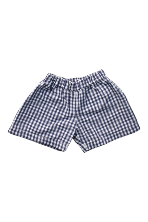 A Blue Shorts from The Beaufort Bonnet Company in size 12-18M for boy. (Front View)