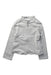 A Grey Lightweight Jackets from Gianfranco Ferre Kids in size 6T for girl. (Front View)