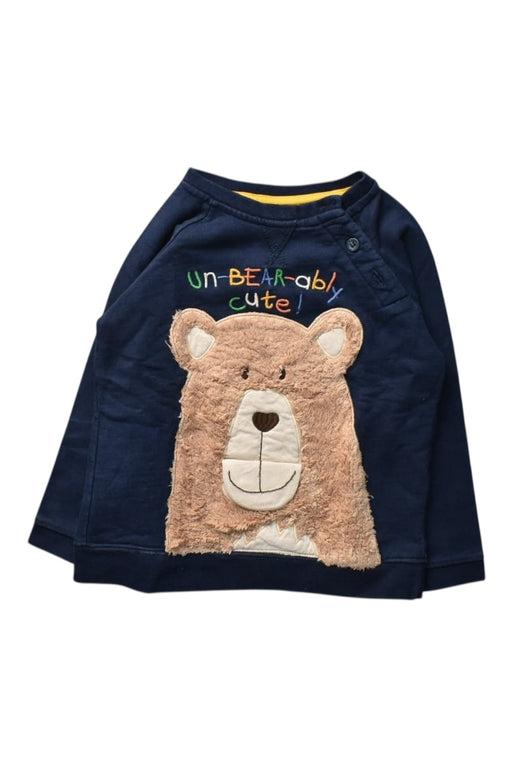 A Blue Long Sleeve T Shirts from Jojo Maman Bébé in size 2T for boy. (Front View)