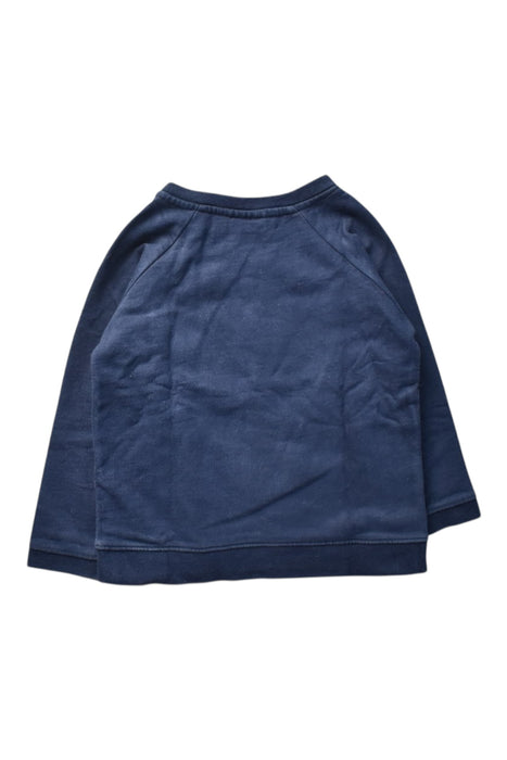 A Blue Long Sleeve T Shirts from Jojo Maman Bébé in size 2T for boy. (Back View)