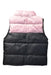 A Pink Outerwear Vests from DKNY in size 5T for girl. (Back View)