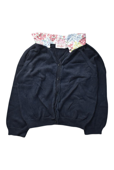 A Navy Cardigans from Cath Kids London in size 5T for girl. (Front View)