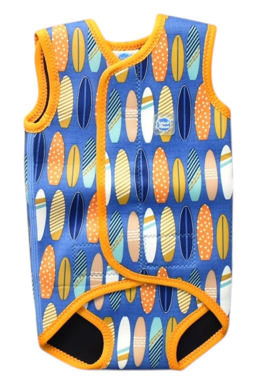 A Multicolour Floatsuits from Splash About in size 3-6M for boy. (Front View)