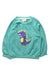 A Green Crewneck Sweatshirts from Felix & Mina in size 2T for boy. (Front View)