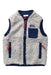A Blue Outerwear Vests from Patagonia in size 3T for boy. (Front View)
