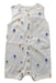 A Multicolour Sleeveless Rompers from Bout'Chou in size 6-12M for boy. (Back View)