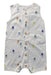 A Multicolour Sleeveless Rompers from Bout'Chou in size 6-12M for boy. (Back View)