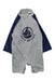 A Blue Rash Guards from Petit Bateau in size 6-12M for boy. (Front View)