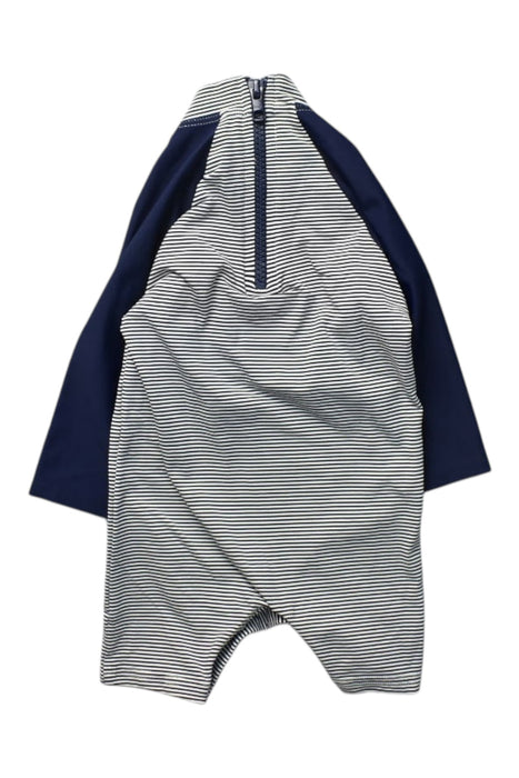 A Blue Rash Guards from Petit Bateau in size 6-12M for boy. (Back View)