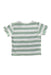 A Green Short Sleeve T Shirts from Bout'Chou in size 6-12M for boy. (Back View)