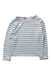 A Blue Long Sleeve Tops from Cyrillus in size 6T for girl. (Back View)