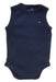 A Navy Sleeveless Bodysuits from Tommy Hilfiger in size 0-3M for boy. (Front View)