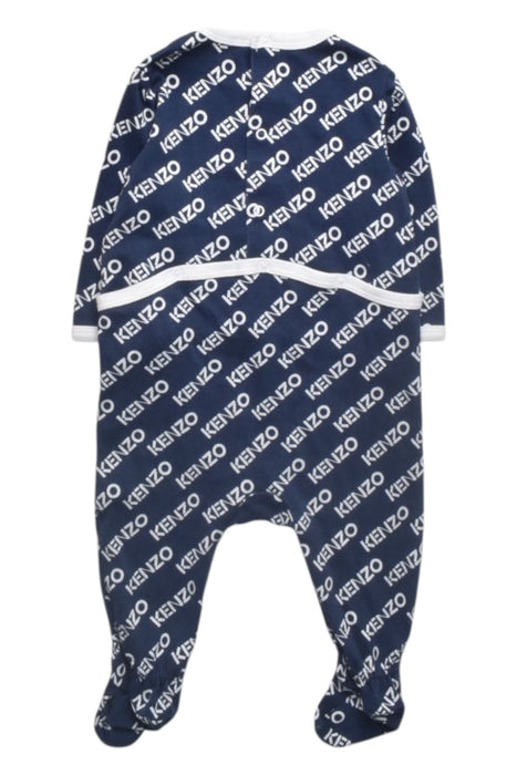 A Navy Onesies from Kenzo in size 3-6M for boy. (Back View)