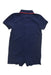 A Navy Short Sleeve Rompers from Ralph Lauren in size 18-24M for boy. (Back View)