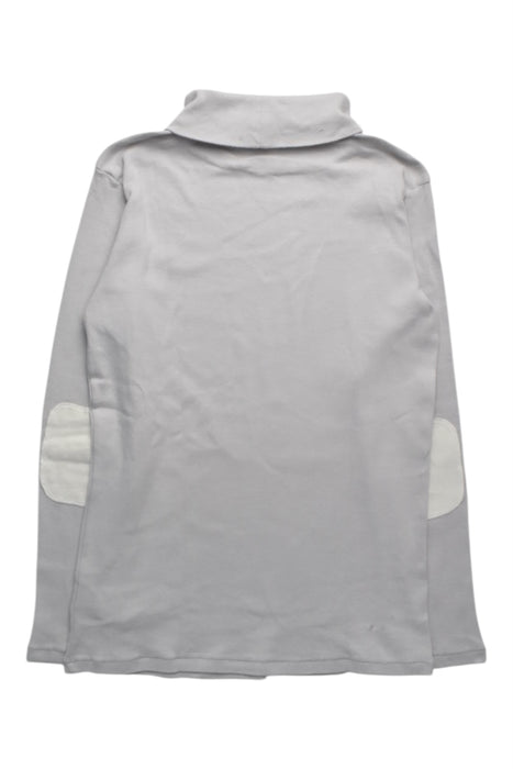A Grey Long Sleeve Tops from Chateau de Sable in size 12Y for boy. (Back View)