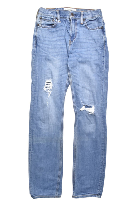 A Blue Jeans from Abercrombie  in size 13Y for girl. (Front View)