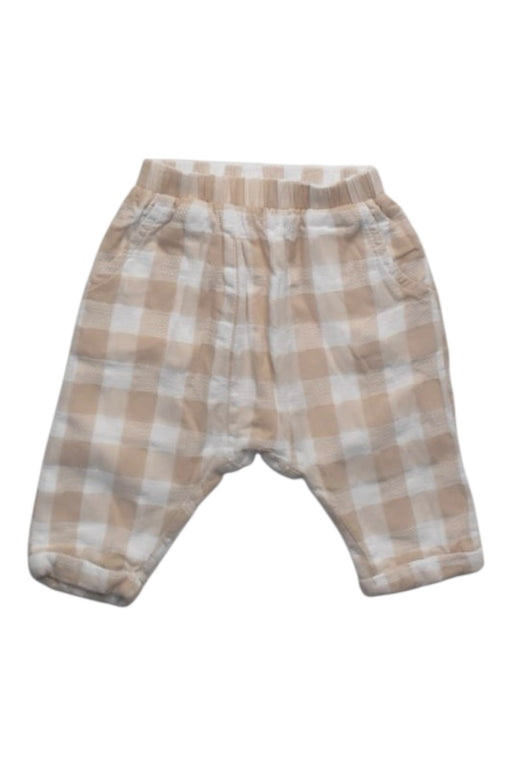 A Beige Casual Pants from Seed in size 0-3M for girl. (Front View)