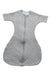 A Grey Sleepsacs from Aden & Anais in size 3-6M for girl. (Front View)