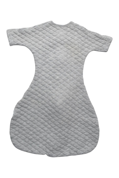 A Grey Sleepsacs from Aden & Anais in size 3-6M for girl. (Back View)