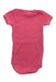 A Pink Short Sleeve Bodysuits from Petit Bateau in size 3-6M for girl. (Back View)