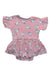 A Pink Short Sleeve Rompers from Mothercare in size 0-3M for girl. (Back View)