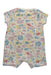 A Multicolour Short Sleeve Rompers from Mothercare in size 0-3M for girl. (Back View)