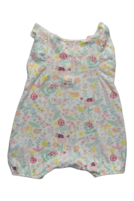 A Multicolour Sleeveless Rompers from Mothercare in size 0-3M for girl. (Back View)
