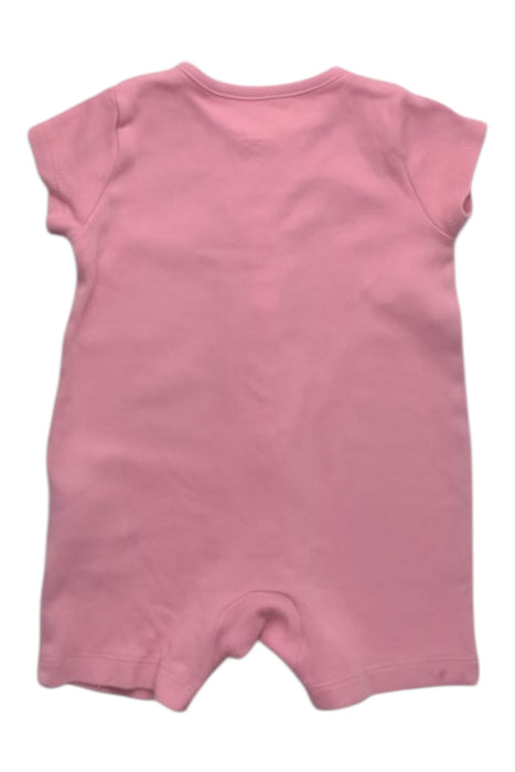 A Pink Short Sleeve Rompers from Mothercare in size 0-3M for girl. (Back View)