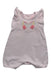 A Pink Sleeveless Rompers from Mothercare in size 0-3M for girl. (Front View)