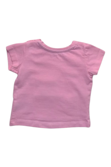 A Pink Short Sleeve Tops from Mothercare in size 0-3M for girl. (Back View)