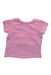A Pink Short Sleeve Tops from Mothercare in size 0-3M for girl. (Back View)