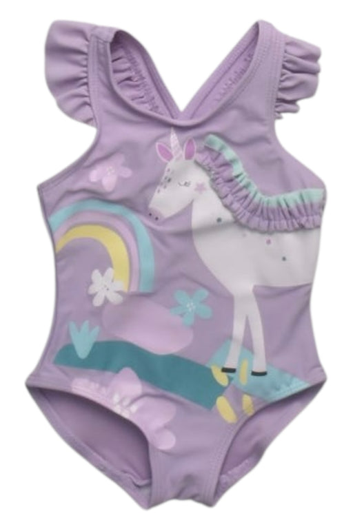 A Multicolour Swimsuits from Mothercare in size 0-3M for girl. (Front View)