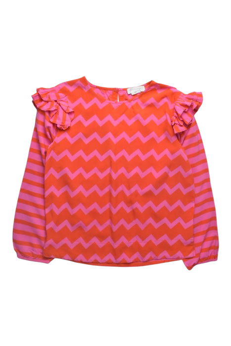 A Pink Long Sleeve Tops from Stella McCartney in size 8Y for girl. (Front View)