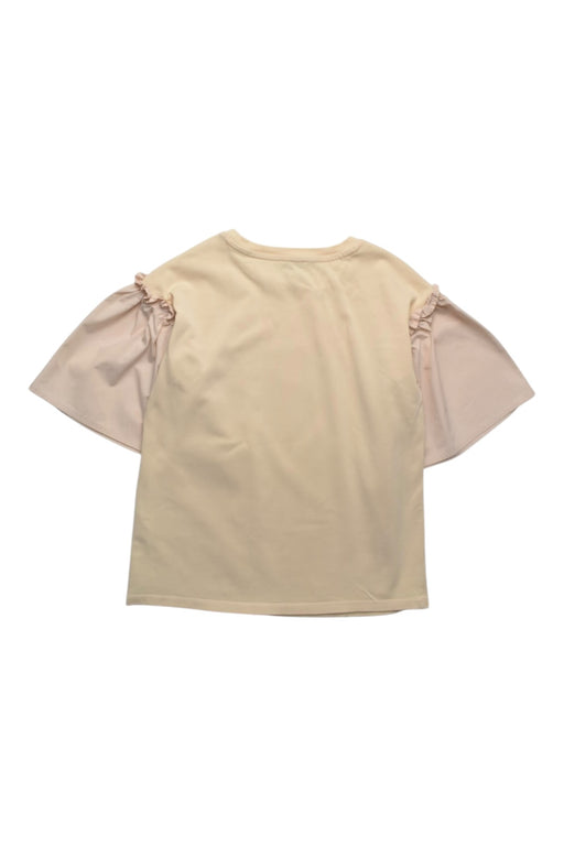 A Beige Short Sleeve Tops from Kenzo in size 8Y for girl. (Front View)