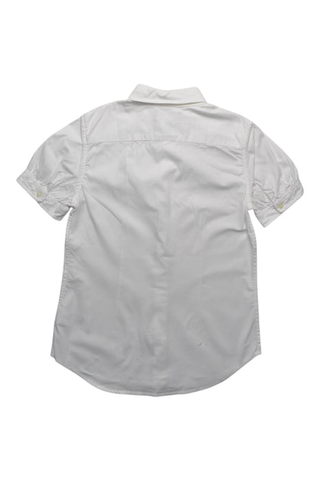 A White Short Sleeve Shirts from Ralph Lauren in size 14Y for girl. (Back View)