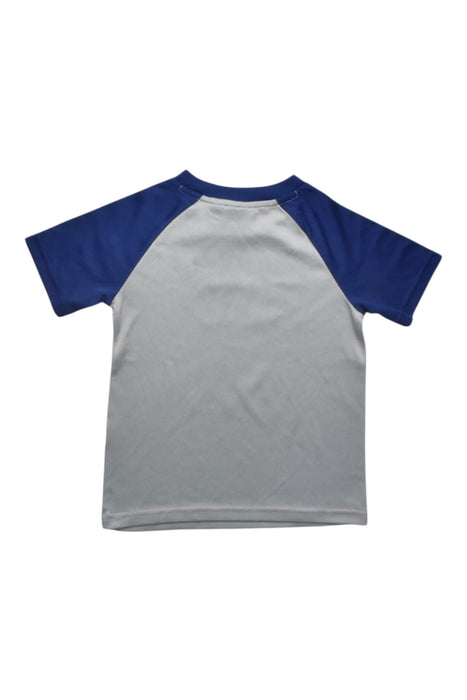 A Grey Short Sleeve T Shirts from Puma in size 4T for boy. (Back View)