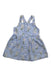 A Blue Sleeveless Dresses from Gingersnaps in size 6-12M for girl. (Front View)