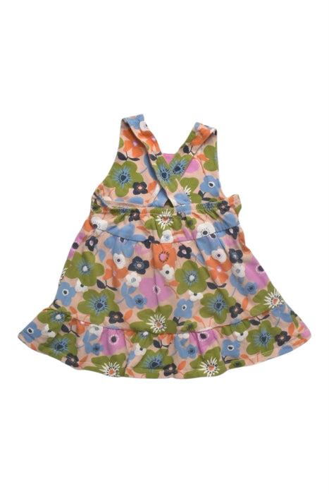 A Multicolour Sleeveless Dresses from Mothercare in size 12-18M for girl. (Back View)