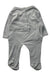 A Grey Onesies from Vertbaudet in size Newborn for boy. (Back View)
