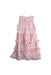 A Pink Sleeveless Dresses from Le Petit Society in size 10Y for girl. (Front View)