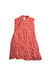 A Red Sleeveless Dresses from The Missing Piece in size 4T for girl. (Front View)