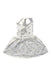 A White Overall Dresses from Dior in size 6-12M for girl. (Back View)