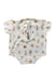 A Multicolour Short Sleeve Rompers from Atelier Choux in size 3-6M for girl. (Back View)