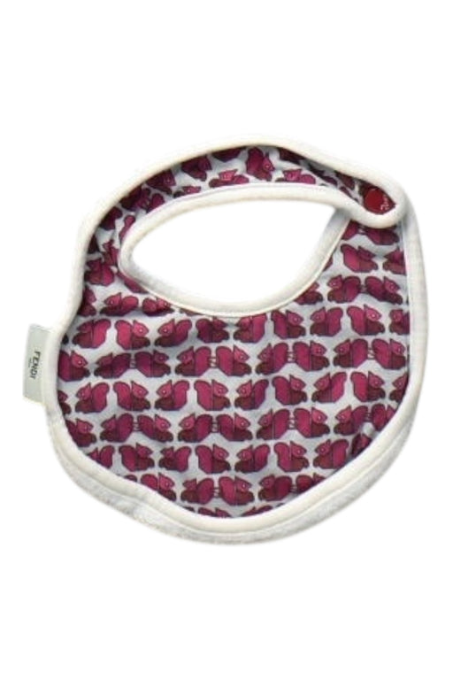 A Pink Bibs from Fendi in size O/S for girl. (Front View)
